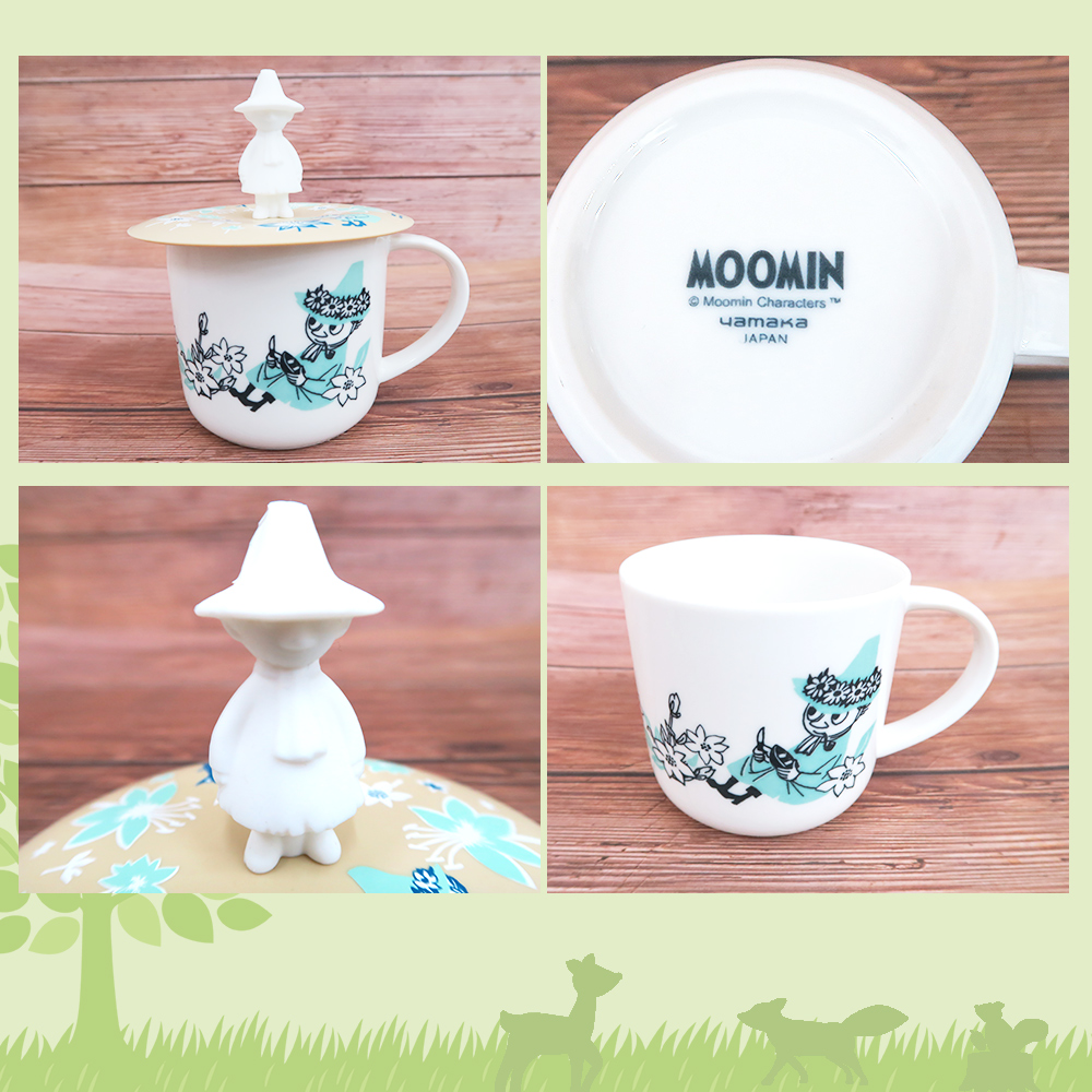 日本山加 yamaka - moomin 嚕嚕米彩繪陶瓷馬克杯禮盒-阿金-MM3003-11P