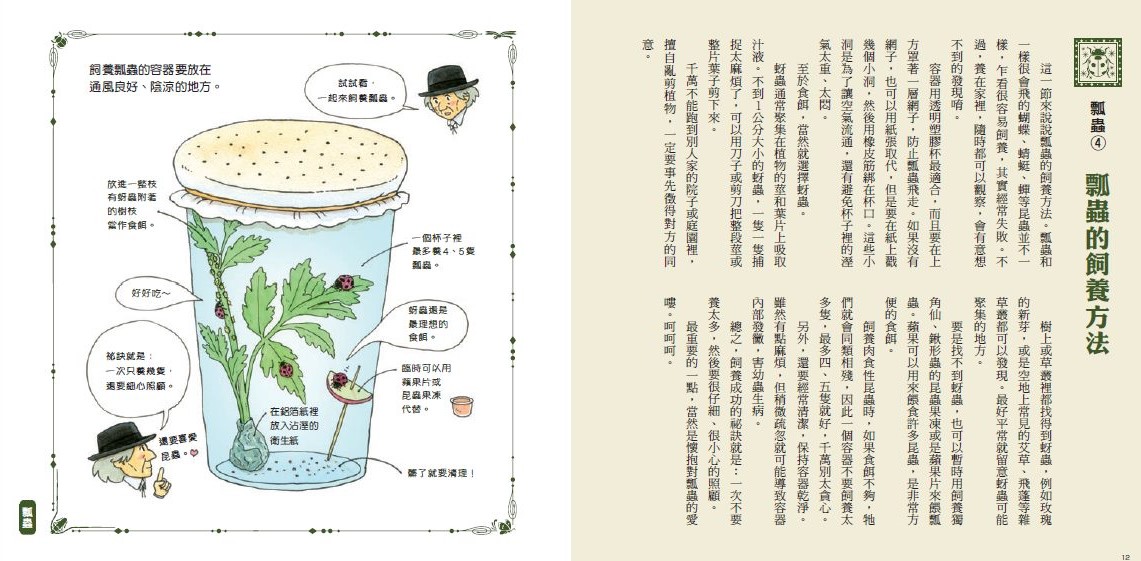 我的第一套法布爾老師的昆蟲教室（全套4冊）