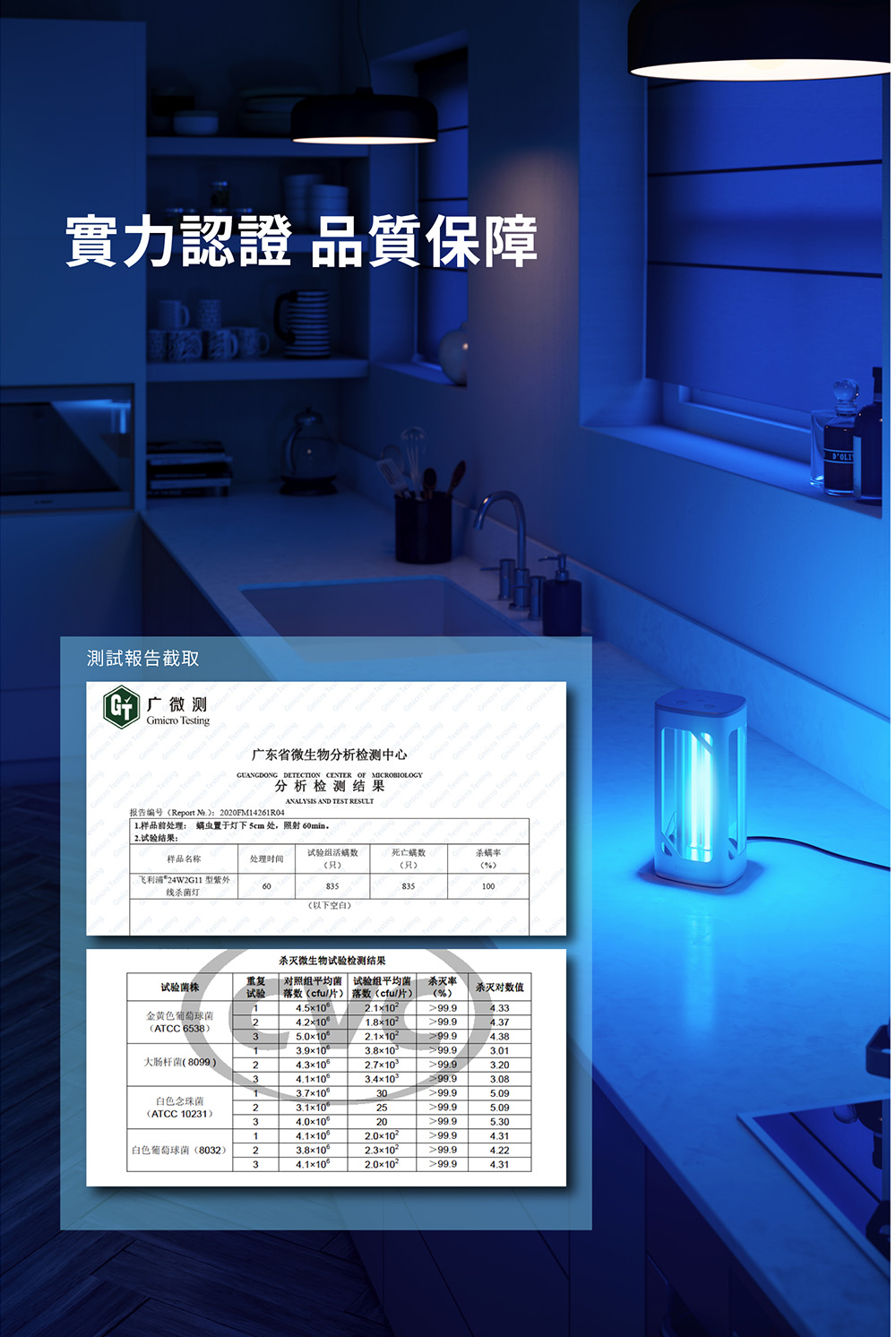 PHILIPS 飛利浦照明 - 桌上型 UV-C 感應語音殺菌燈-PU002-科技銀