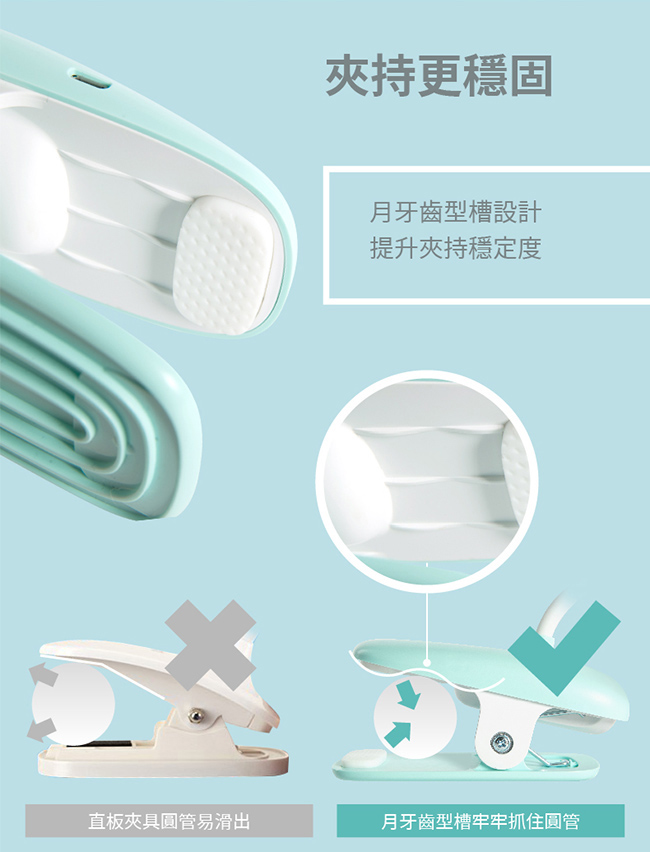 PHILIPS 飛利浦照明 - 酷皓 LED USB 充電夾燈 66138-PD005-白