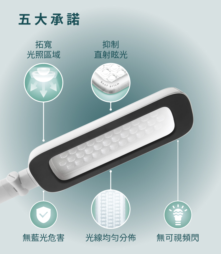PHILIPS 飛利浦照明 - 軒誠 LED 護眼檯燈 66110-PD011-藍