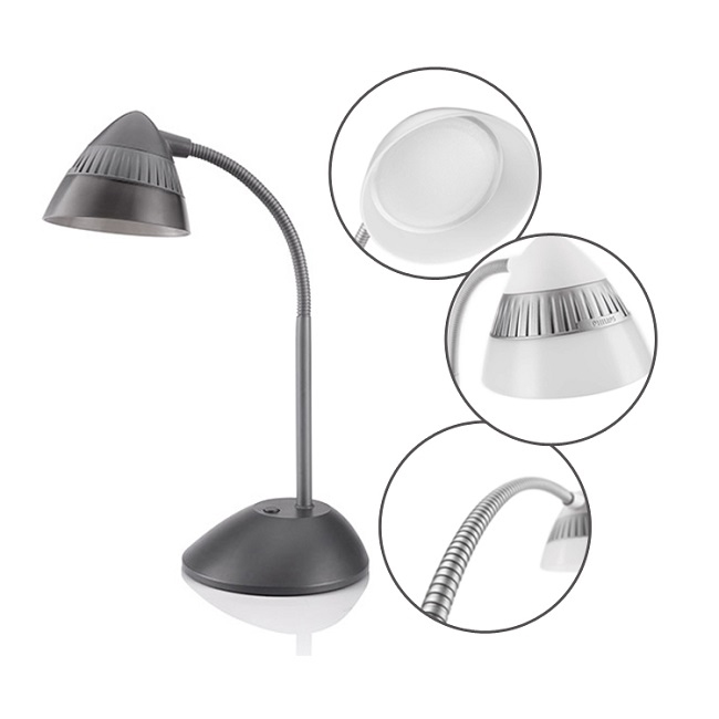 PHILIPS 飛利浦照明 - 酷昊 LED 護眼檯燈 70023-PD014-黑