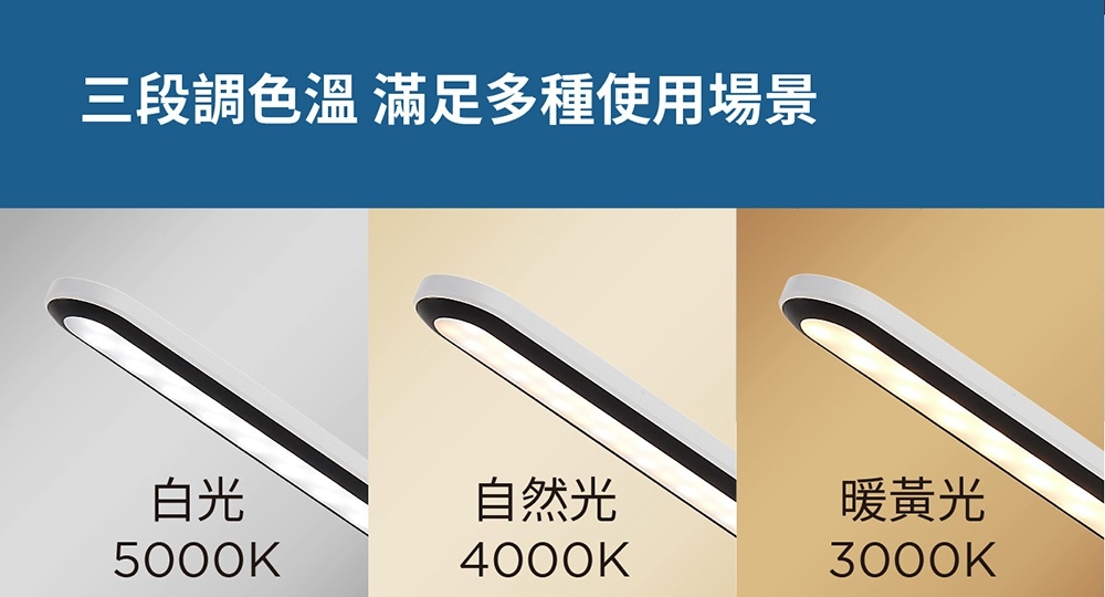 PHILIPS 飛利浦照明 - 酷雅 LED 護眼檯燈 66140-PD040-皓月白