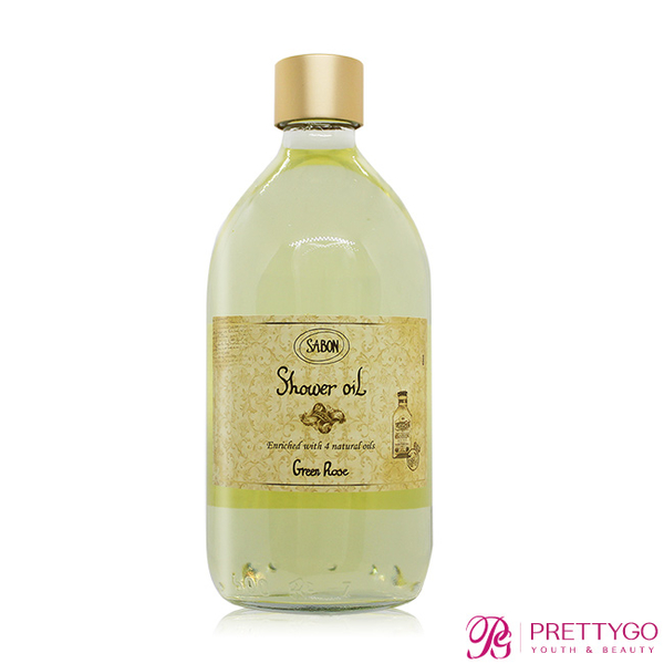 SABON 以色列綠玫瑰沐浴油(500ml)-國際航空版【美麗購】