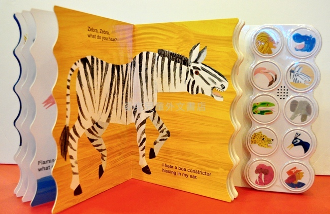 POLAR BEAR WHAT DO YOU HEAR/聲音書-單書-彩色 (23×25.5cm/硬頁/彩色/24頁 (可換電池))