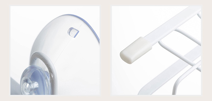 日本天馬 - 廚房系列吸盤式海綿菜瓜布分隔瀝水架