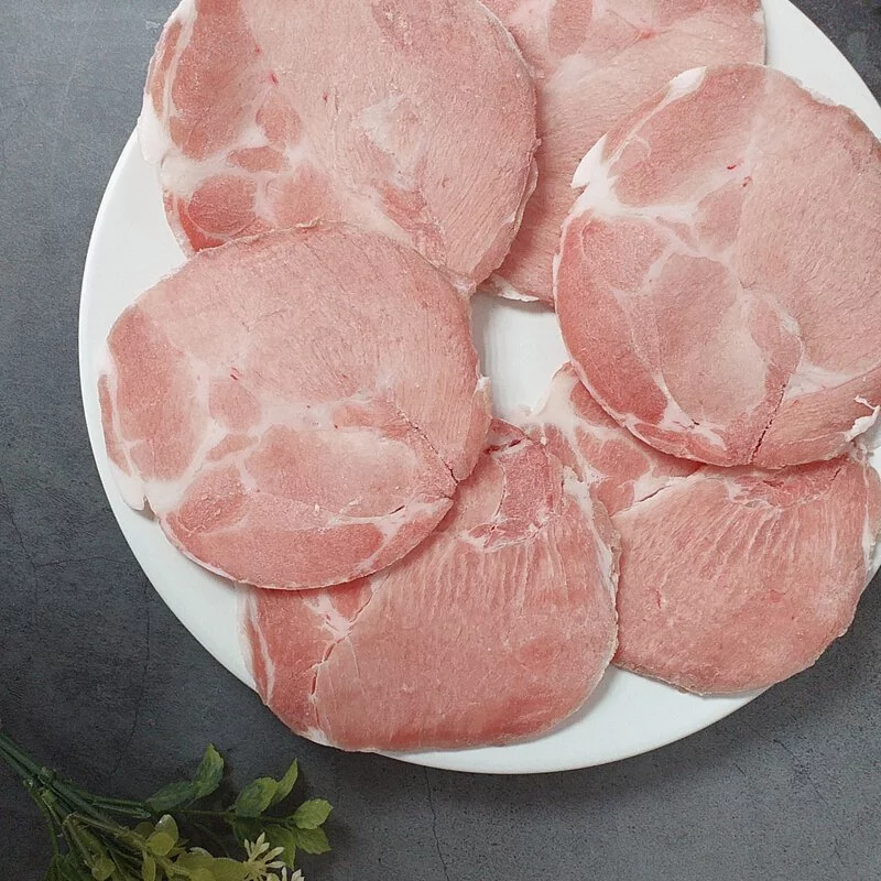 Camaron卡馬龍 - 嚴選-頂級黃金梅花豬肉片 250公克/包