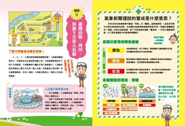 【漫畫圖解】快問快答，災害求生指南：水災來了怎麼辦？