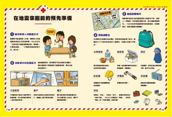 【漫畫圖解】快問快答，災害求生指南：地震來了怎麼辦？