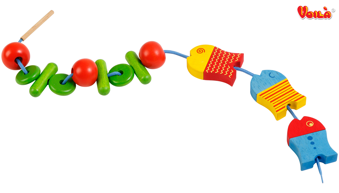 泰國 Voila - 小魚穿線組-3歲以上