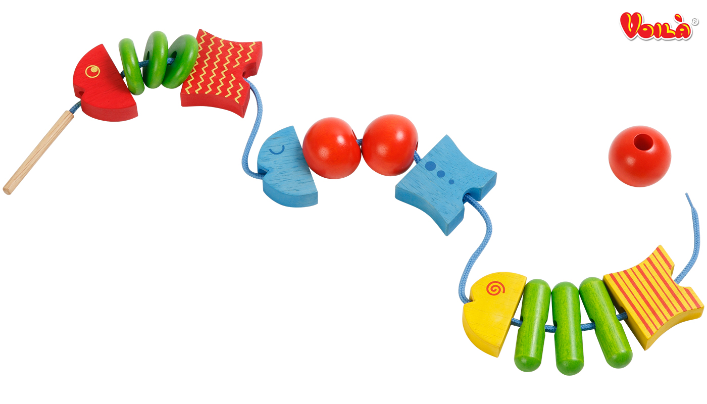 泰國 Voila - 小魚穿線組-3歲以上