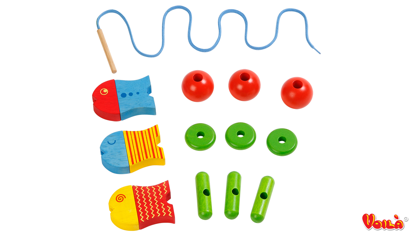 泰國 Voila - 小魚穿線組-3歲以上