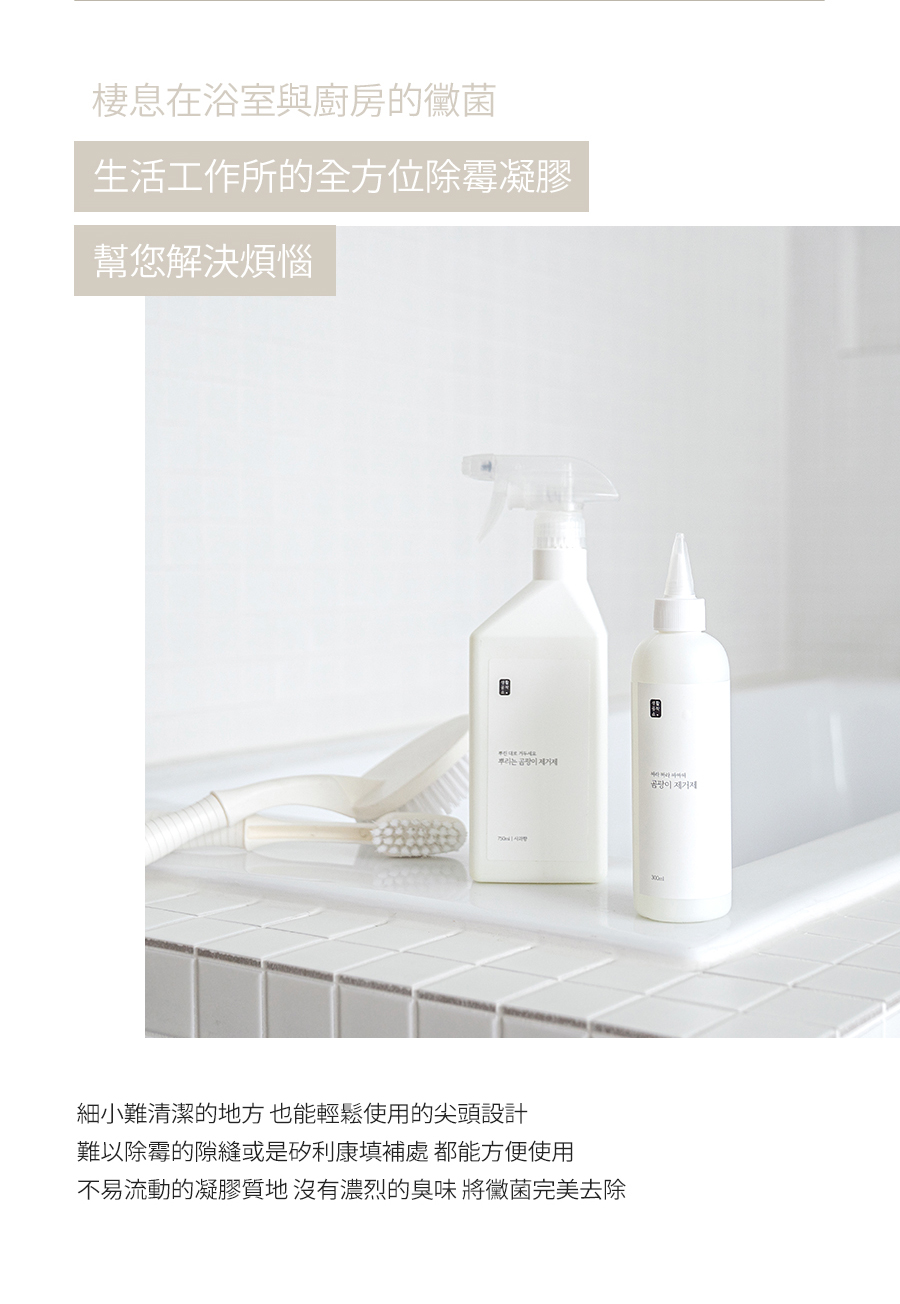 韓國 SAENGONG 生活工作所 - 全方位除霉凝膠-特惠2入組-300ml*2