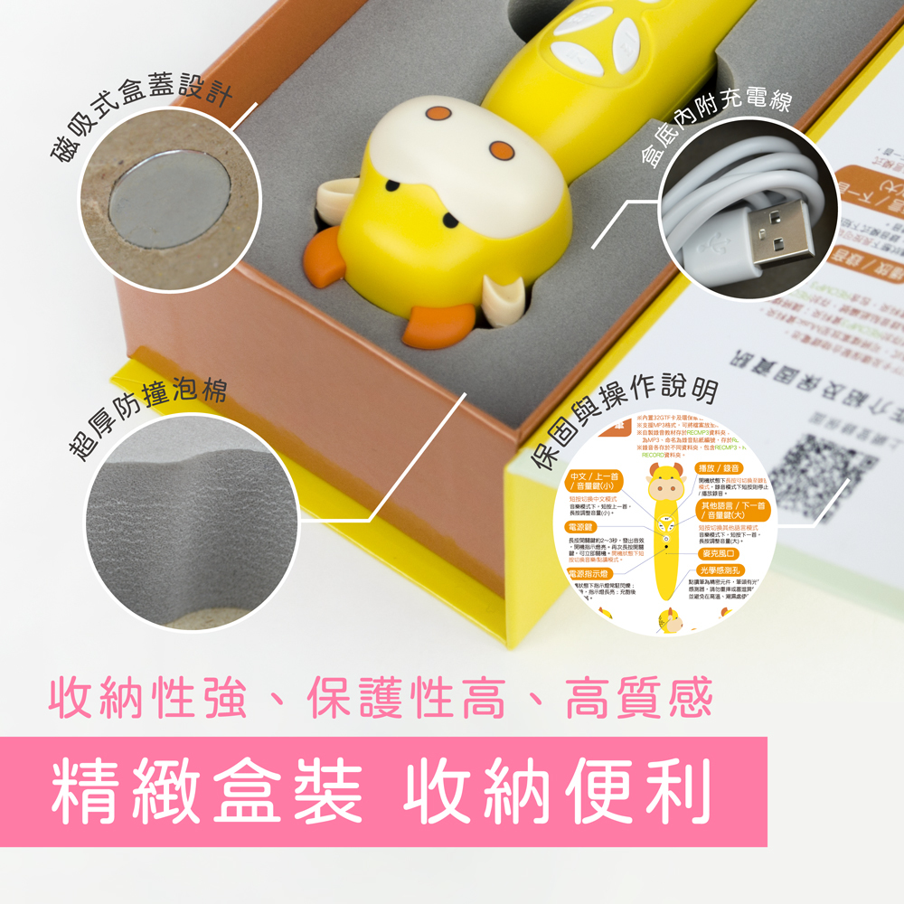 小牛津 - (加購)自製錄音教材-32G點讀筆專用-200組錄音貼紙、3000組放音貼紙 (可重覆黏貼)，360組錄音小卡 (有播放、停止、音量、循環播放等鍵)