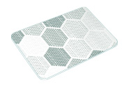 家窩 - MIT 峇斯克印花防霉速乾珪藻土地墊(39x60cm)-4色可選-藍調花磚