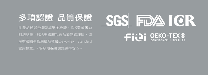 美國寢之堡 - 竹纖維全密封枕套-枕頭保潔墊 (全密封拉鍊式50x75cm以內適用)-50x75cm(2入)