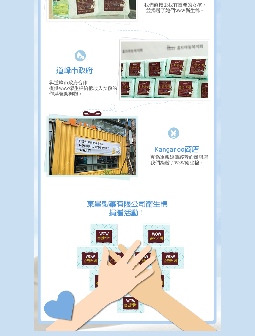 韓國東星 DONGSUNG - WOW超薄純棉衛生棉 (護墊)-20片