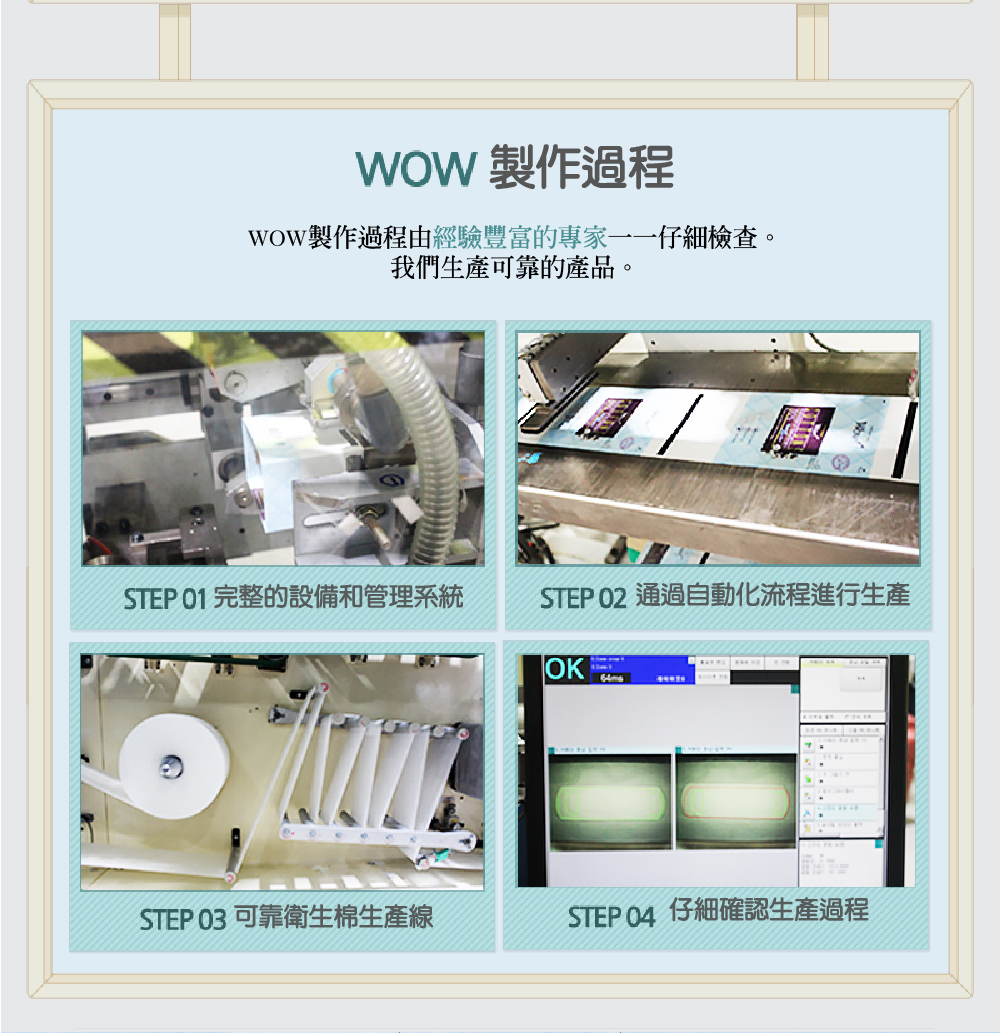 韓國東星 DONGSUNG - WOW超薄純棉衛生棉 (護墊)-20片