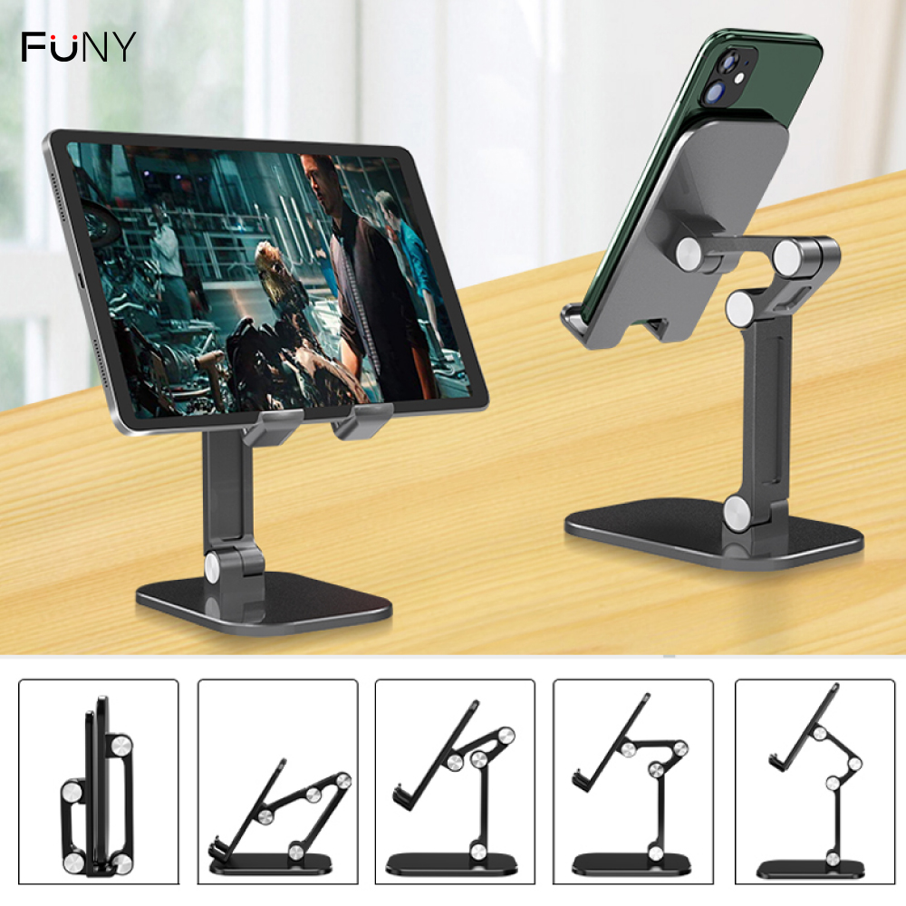 FUNY - 多功能手機平板專用支架-鎗色-200g