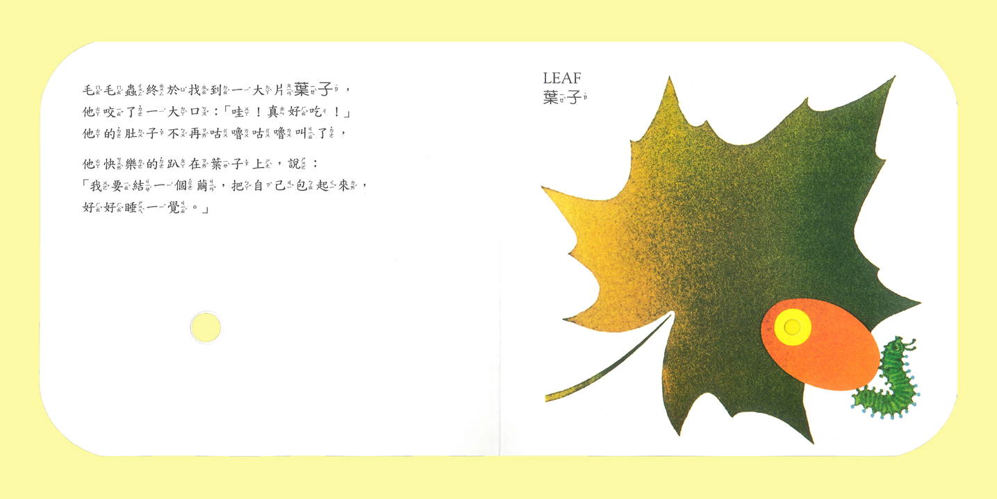 毛毛蟲吃什麼呢？