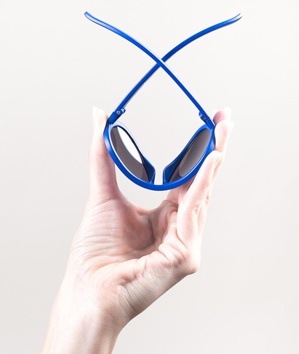 瑞士 SHADEZ - 可彎折嬰幼兒時尚太陽眼鏡-桃色彩點 (3Y~7Y)