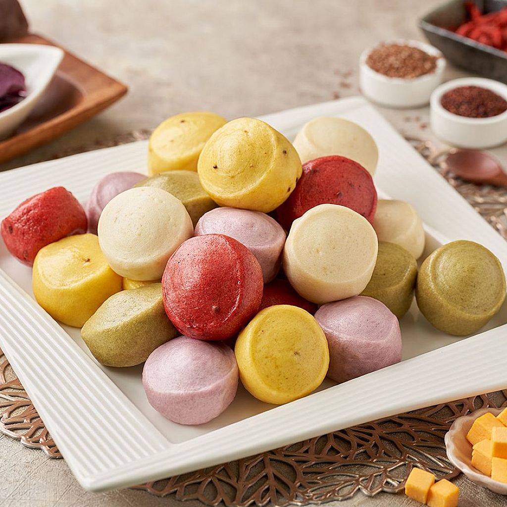 滿面香 - 五色小饅頭