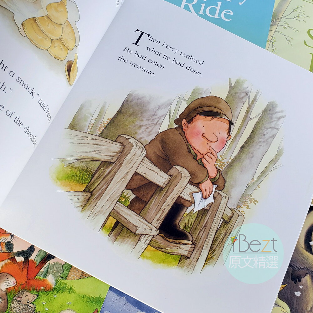 Percy the Park Keeper 6 Books Collection | 溫馨 | 友情 | 合作 | 分享 | 原文 | 繪本 | 進口 | 套書 | 8
