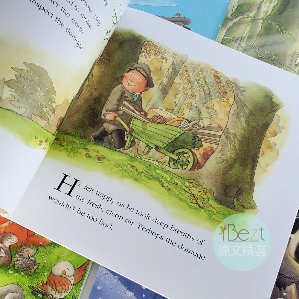 Percy the Park Keeper 6 Books Collection | 溫馨 | 友情 | 合作 | 分享 | 原文 | 繪本 | 進口 | 套書 | 7