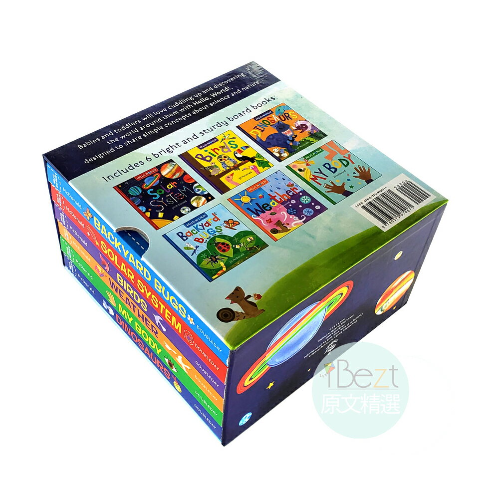 Hello, World!6-Book Boxed Set | 套書 | 原文 | 進口 | 硬頁 | 幼兒 | 繪本 | 身體 | 天氣 | 恐龍 | 太陽 | 鳥 | 昆蟲 | 2 Hello, World!6-Book Boxed Set | 套書 | 原文 | 進口 | 硬頁 | 幼兒 | 繪本 | 身體 | 天氣 | 恐龍 | 太陽 | 鳥 | 昆蟲 | 2