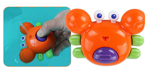 日本樂雅 Toyroyal - 洗澡玩具-小螃蟹-1.5歲以上