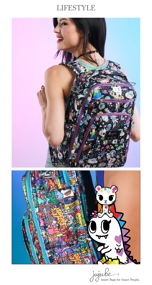 美國 Ju-Ju-Be - Be Right Back 大容量輕巧後背包-Hello Kitty 可愛限量聯名系列-Hello Sanrio 三麗鷗，全員集合！