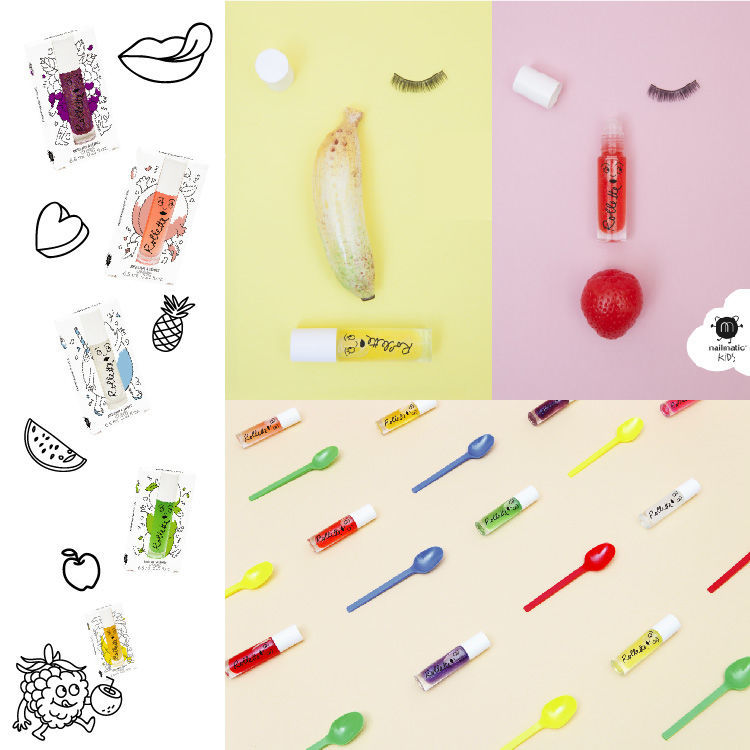 Nailmatic - Nailmatic Kids 法國兒童唇彩指甲油組-歡樂假期-6.5ml唇彩+8ml指甲油