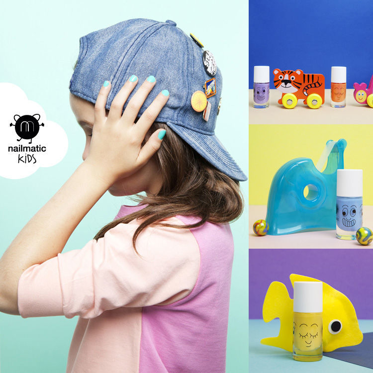 Nailmatic - Nailmatic Kids 法國兒童唇彩指甲油組-歡樂假期-6.5ml唇彩+8ml指甲油