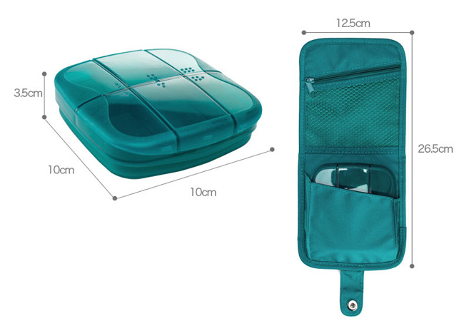 M Square - 旅行隨身藥盒急救包-十字紅