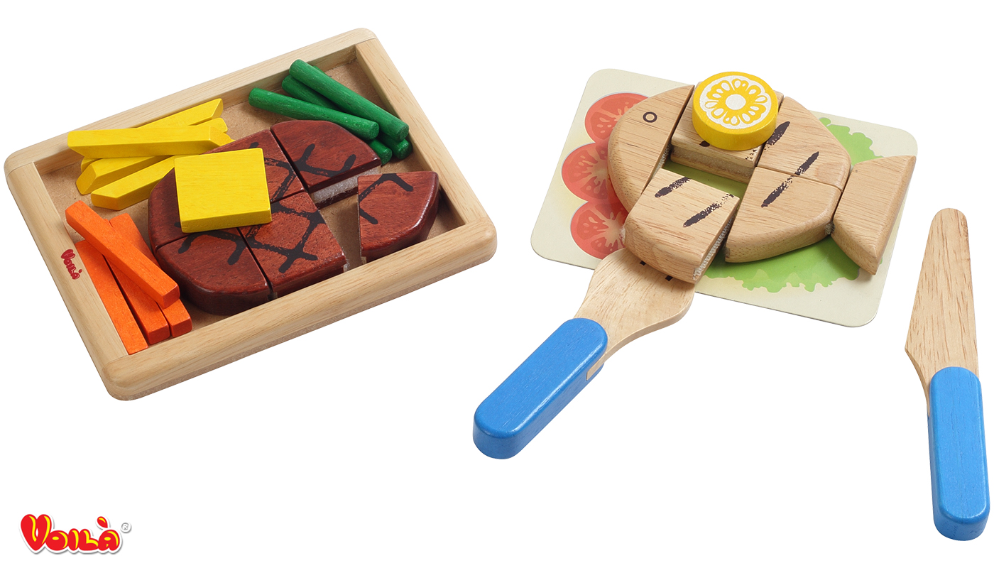 泰國 Voila - 牛排和魚排切切樂-3歲以上