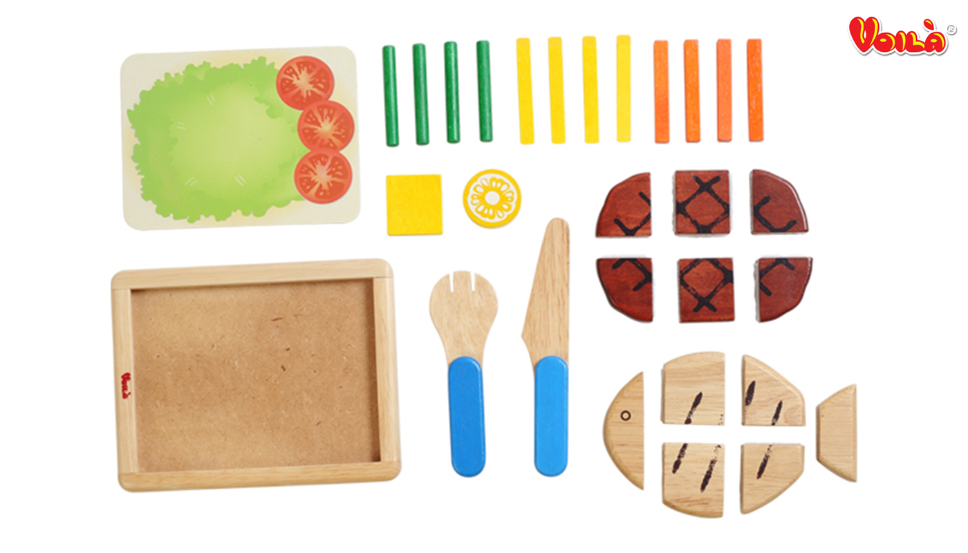 泰國 Voila - 牛排和魚排切切樂-3歲以上