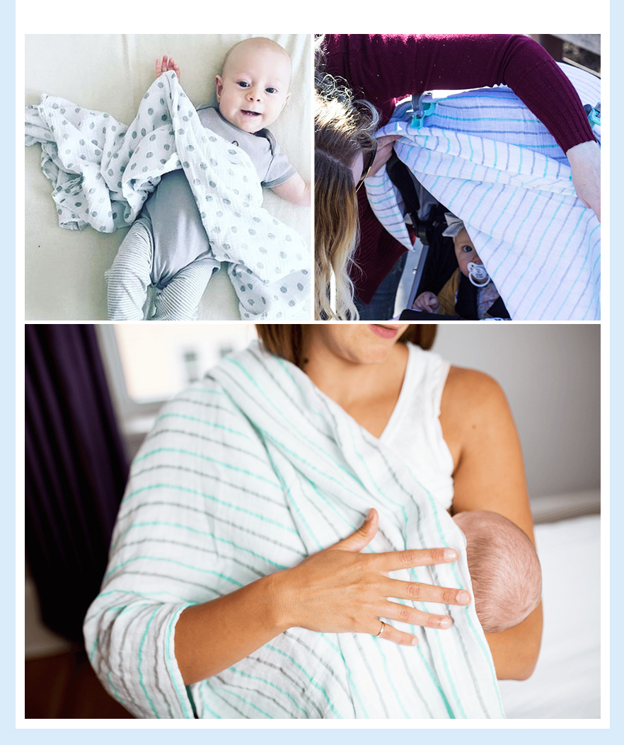 加拿大 lulujo - 雙入包巾禮盒組-淺灰