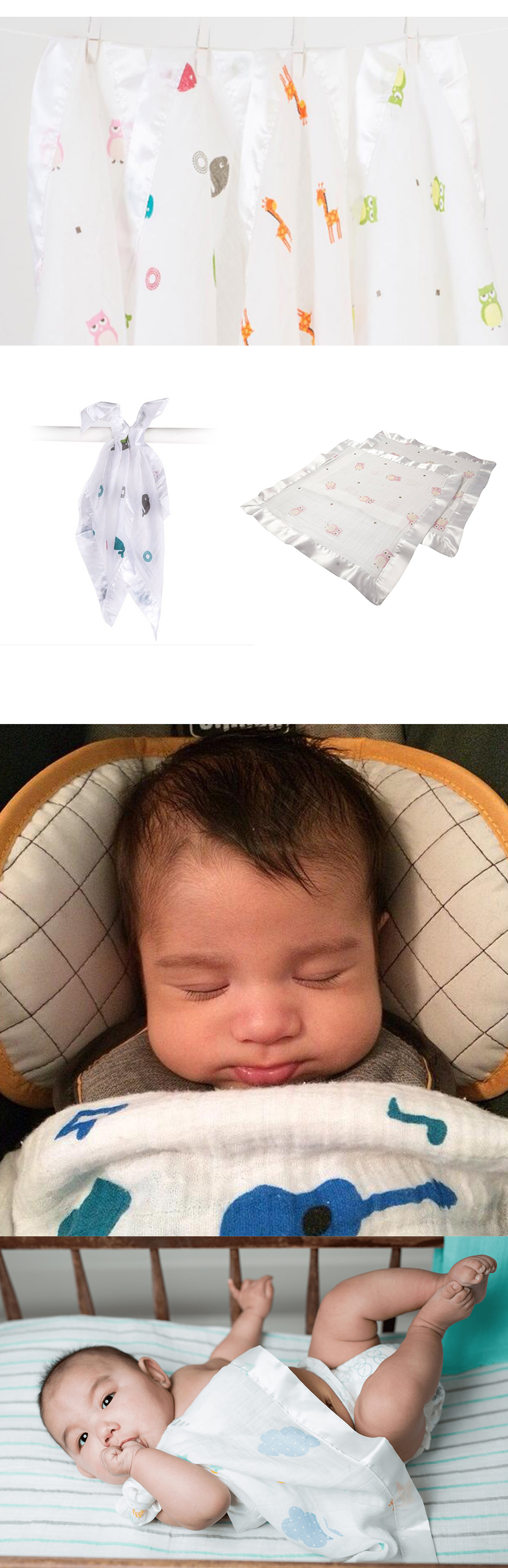 加拿大 lulujo - 安撫巾(2入)-電音吉他