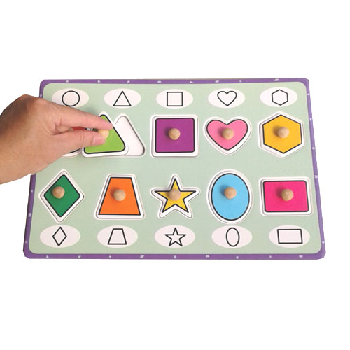 形狀點點名(益智學習手抓板)