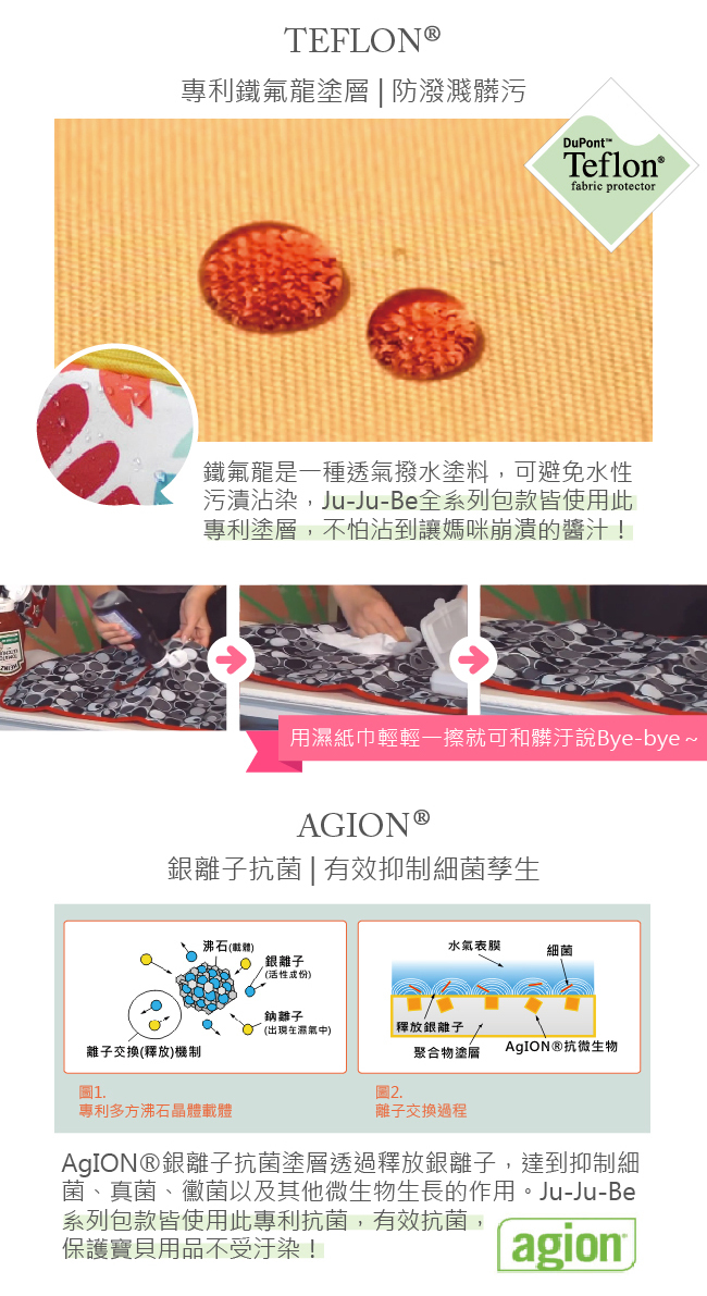 美國 Ju-Ju-Be - Paci-pod 奶嘴收納包-Classic 經典花布系列-Black Teal 深藍舞會