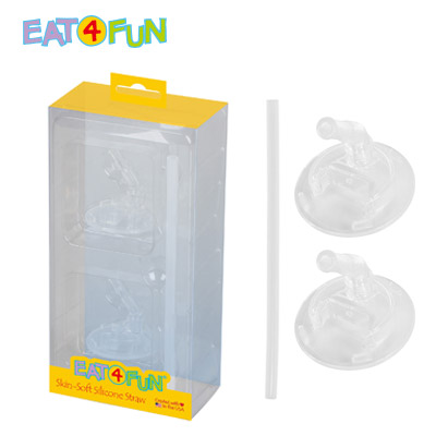 EAT4FUN - 水杯吸管配件組-吸嘴x2+吸管x1