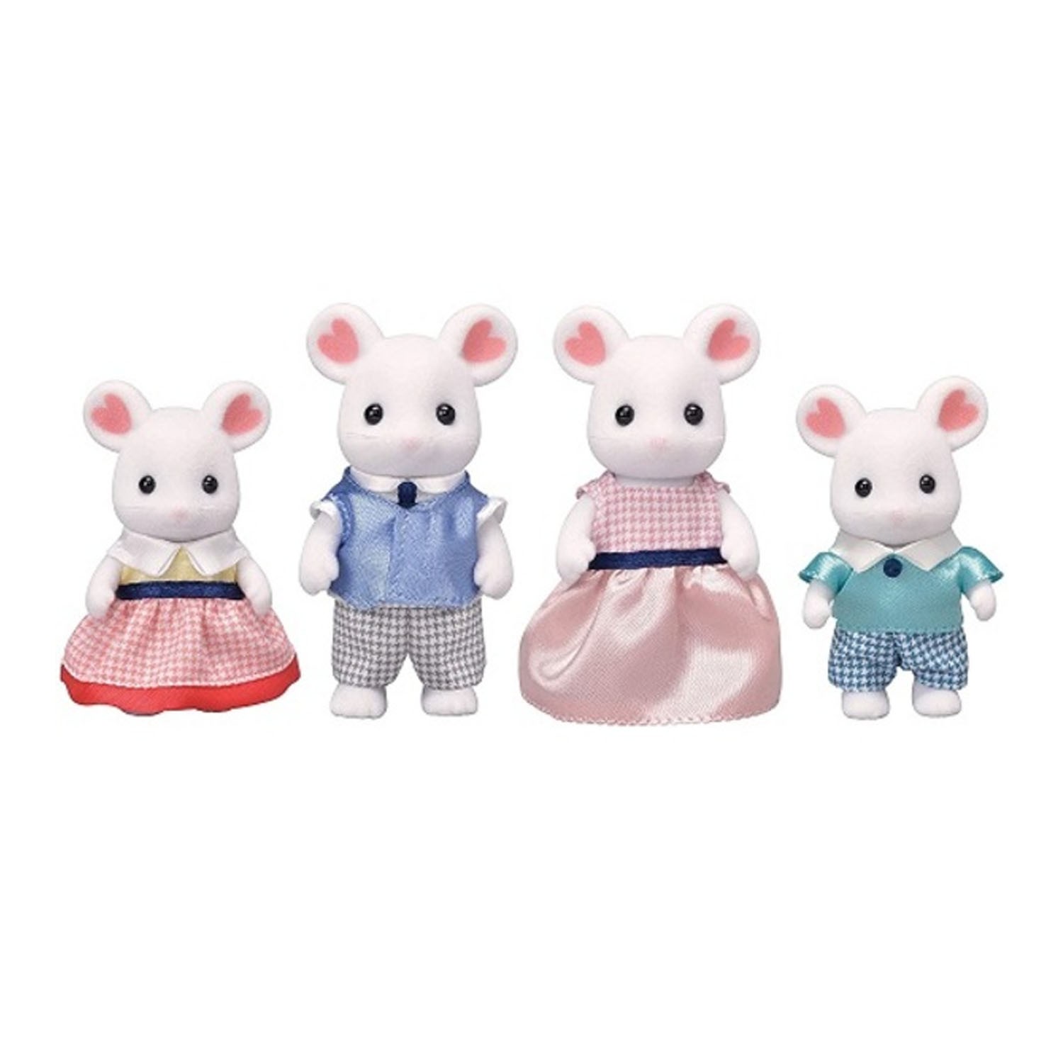 森林家族-棉花糖鼠家庭組