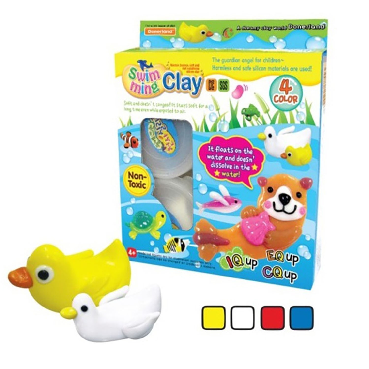 飄浮水黏土(4色)