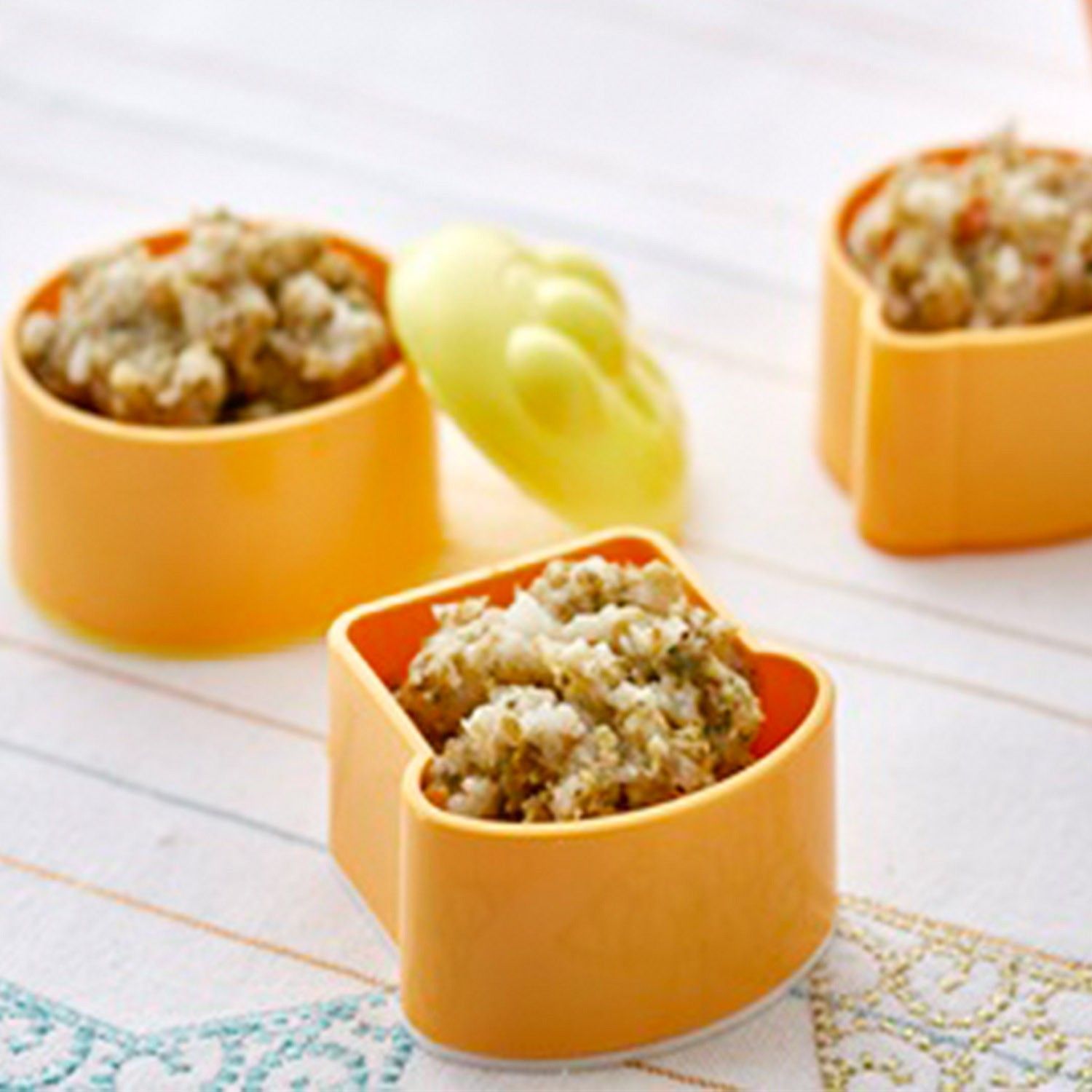 (冷凍)寶寶粥-五色鱸魚菜飯五入(10個月以上)-180g/包