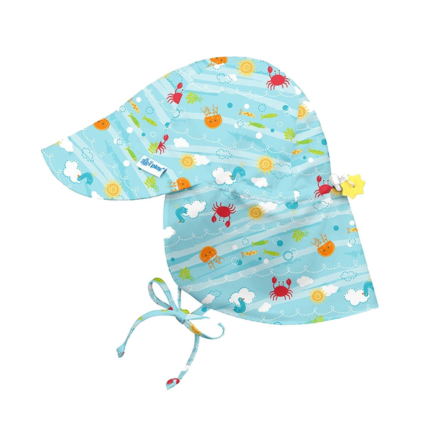 護頸防曬帽-海洋朋友 (9/18mo)