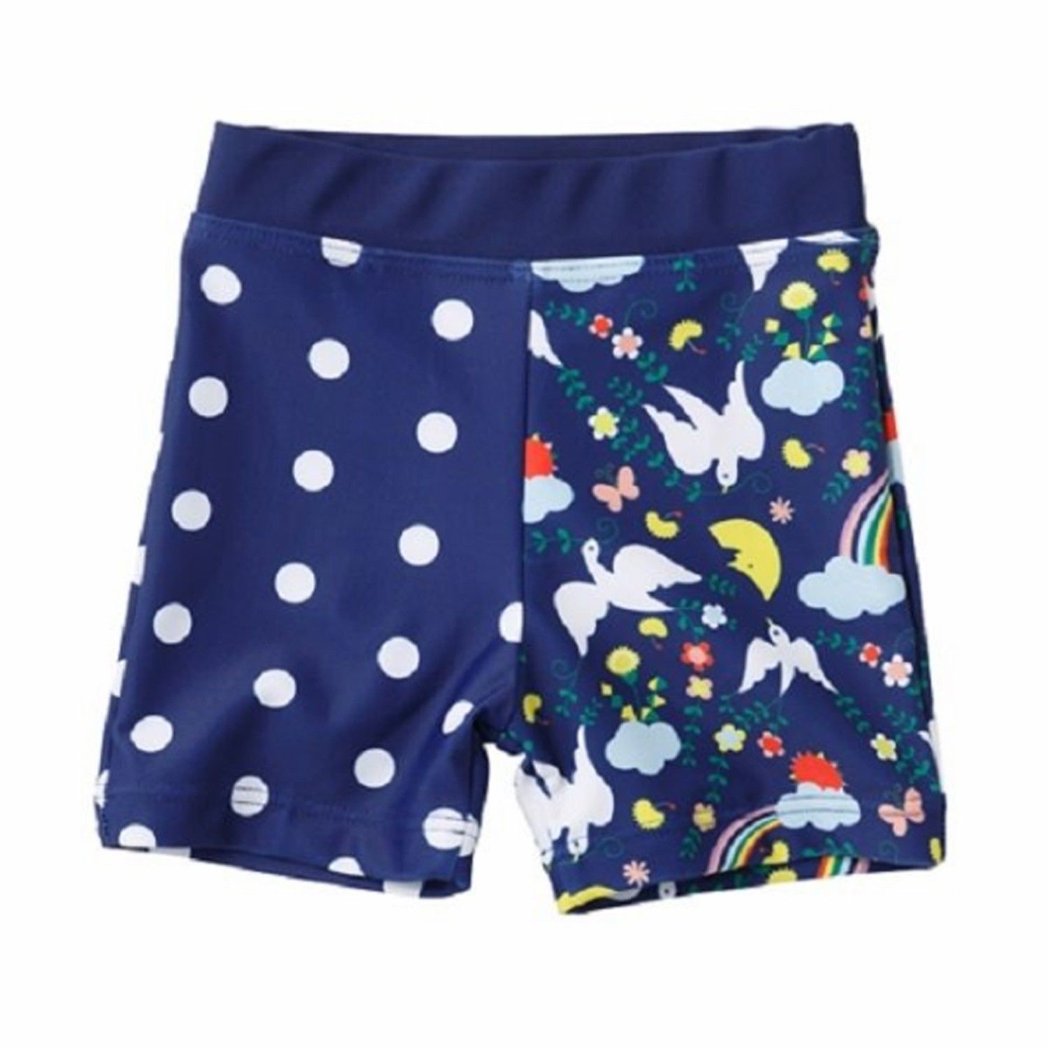 兒童泳褲-彩虹鳥 (100cm)