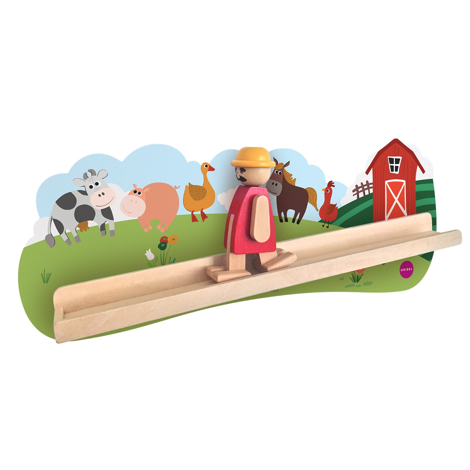 創意壁貼玩具-王老先生有塊地