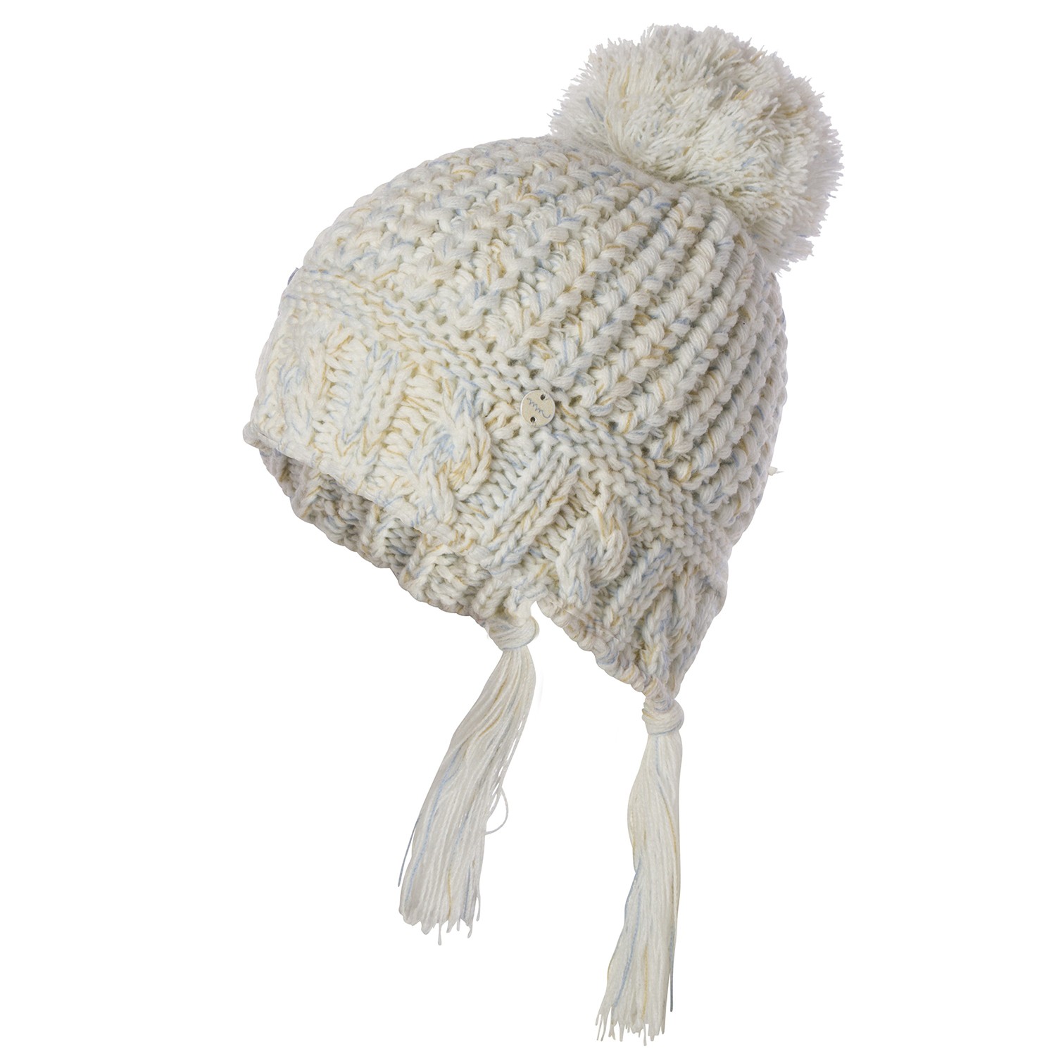 毛絨球球流蘇遮耳帽 (F：頭圍約54cm(5-9Y))