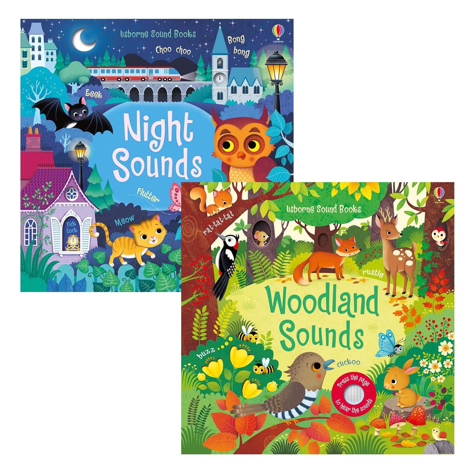 【合購組】觸摸音效書：森林+夜晚