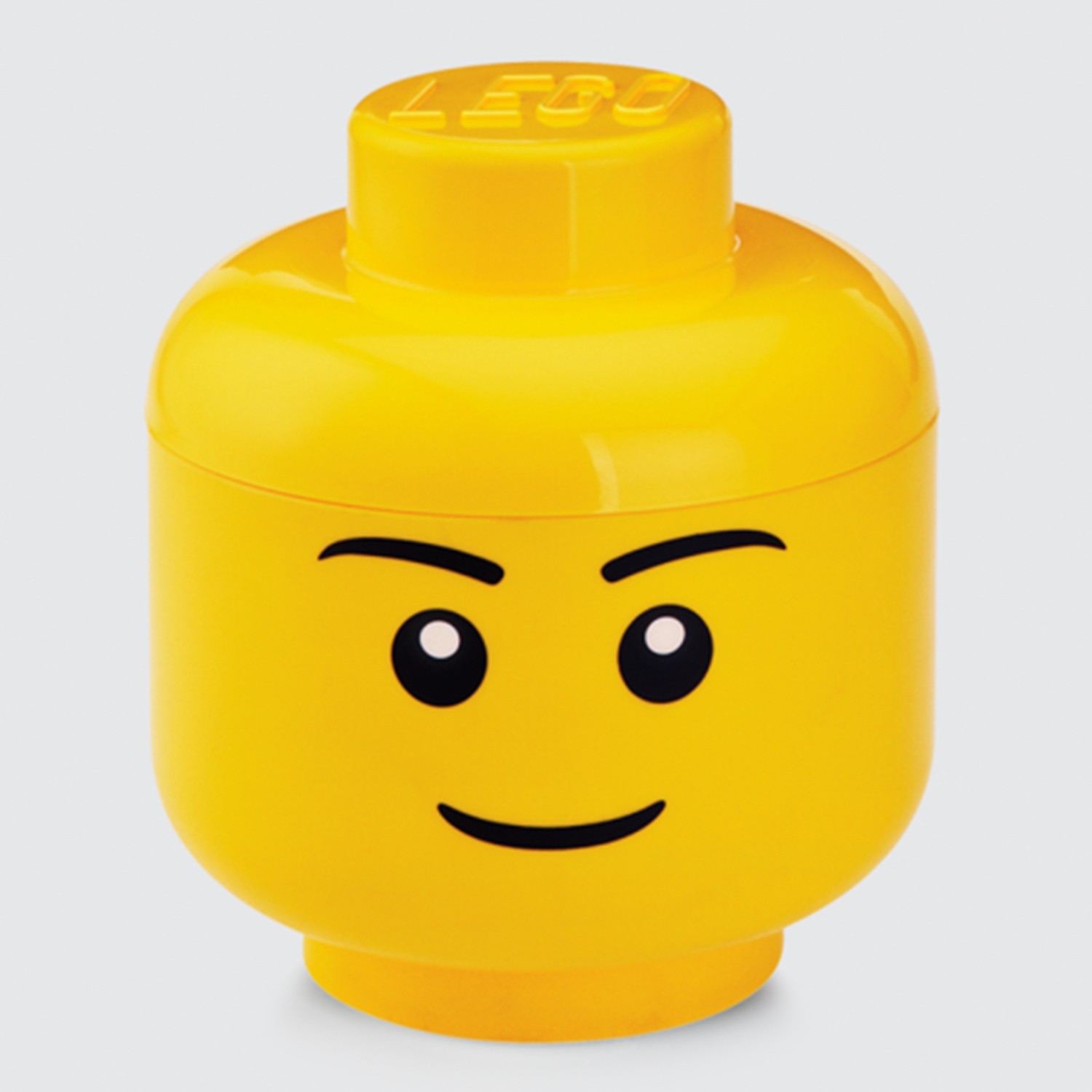 放大版樂高人頭收納盒-大頭L-男孩 (24*24*26cm)